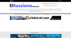 Desktop Screenshot of elrosalenio.com.ar